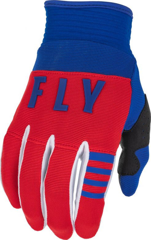 Fly Racing F-16 Block Gloves Red White Blue