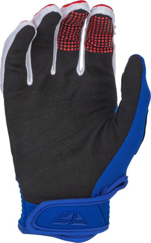 Fly Racing F-16 Block Gloves Red White Blue